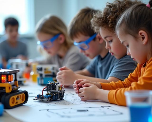 Atelier robotique enfants
